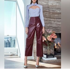 NWOT Fleur du Mal patent Leather Pants